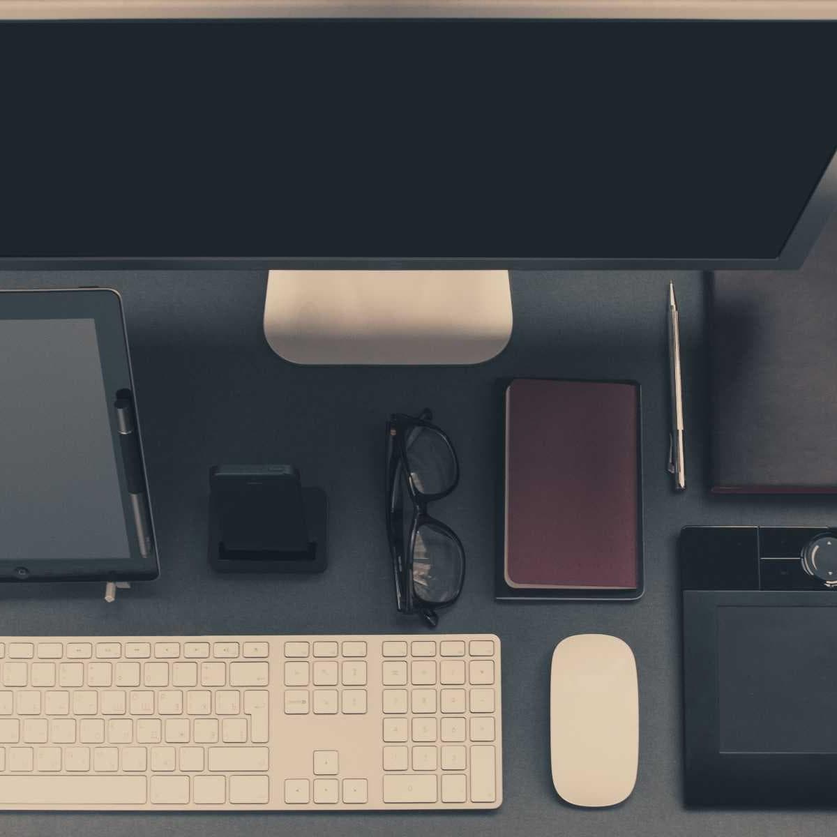 The desk behind the deals